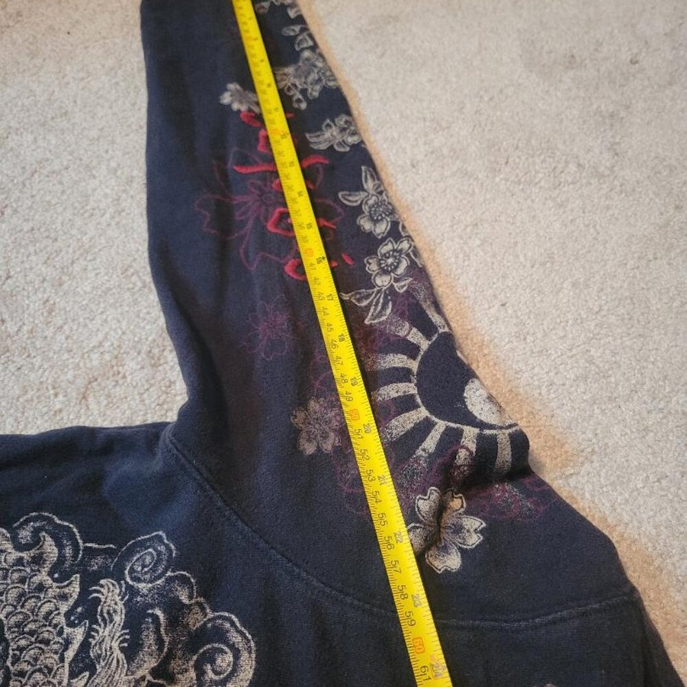 RARE! LUCKYBRAND Yin & Yang Symbol Hoodie - Picture 13 of 16